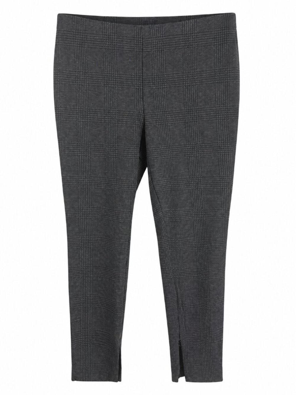 H&M Gray Glen Plaid Skinny Ankle Pants Size 12